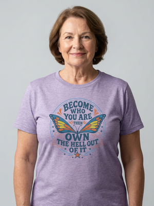 Become Who You Are Unisex Triblend Tee