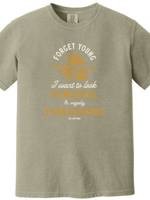Powerful & Vaguely Threatening 100% Cotton T-Shirt
