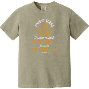 Powerful & Vaguely Threatening 100% Cotton T-Shirt