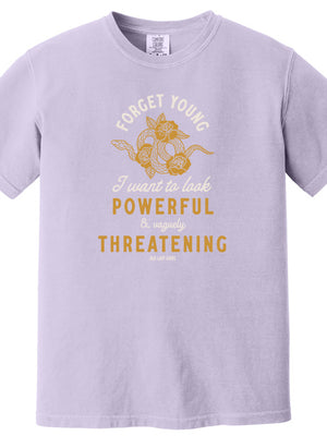 Powerful & Vaguely Threatening 100% Cotton T-Shirt