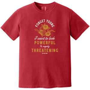 Powerful & Vaguely Threatening 100% Cotton T-Shirt