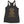 dark heather gray racerback tank top with a gold and white graphic print that reads 'FORGET YOUNG I want to look POWERFUL & VAGUELY THREATENING' with a snake illustration. The brand 'Old Lady Gains' is printed at the bottom of the graphic.