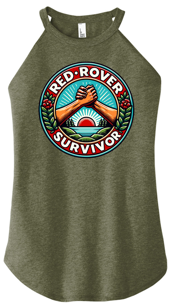 Red Rover Survivor Women Halter Tank