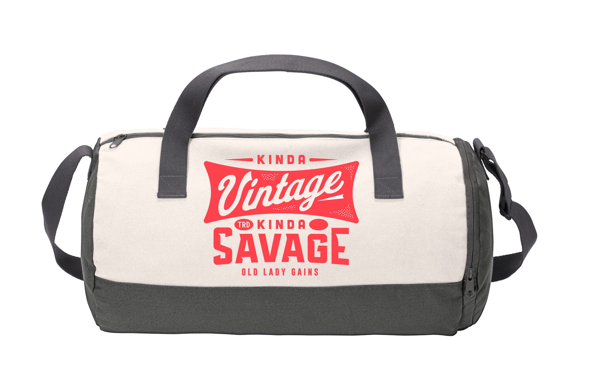 Kinda Vintage Gym Bag – Old Lady Gains