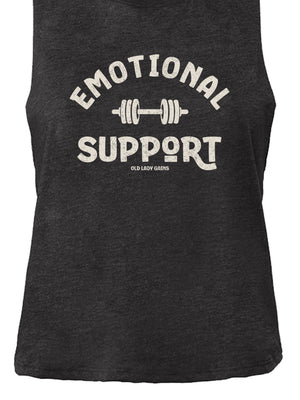 Emotional Support Crop Tank