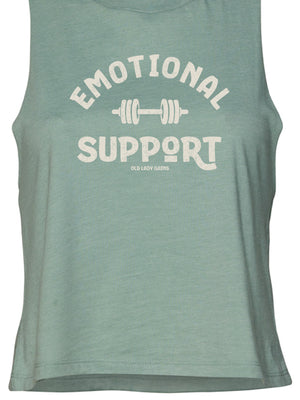 Emotional Support Crop Tank