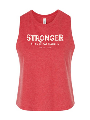 Stronger Than The Patriarchy Crop Tank