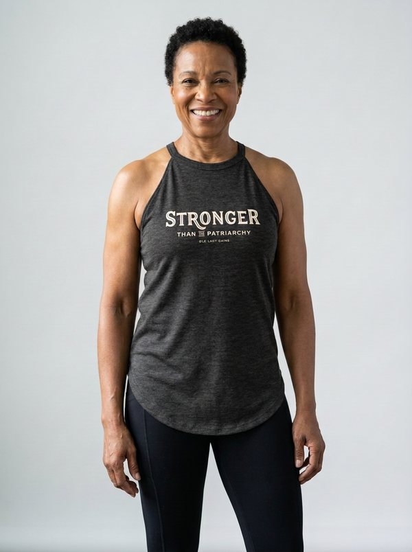 Stronger Than The Patriarchy Halter Tank