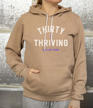 Confident women’s hoodie for celebrating life at 30