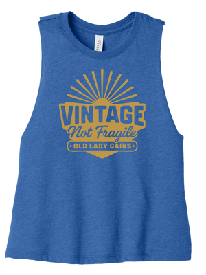 Vintage Not Fragile Crop Tank