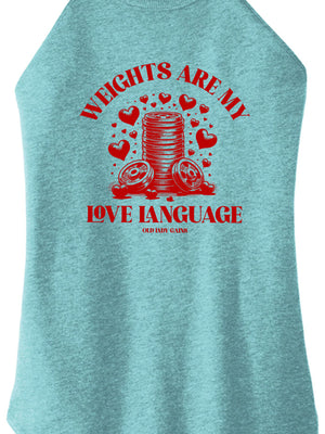 Love Language Women Halter Tank