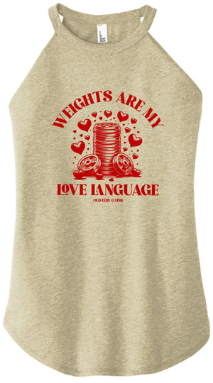 Love Language Women Halter Tank