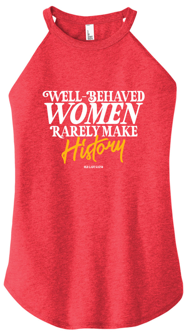 Well-Behaved Women Halter Tank