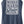 Blue tank top with 'Works Hard Plays Harder' text on a white background