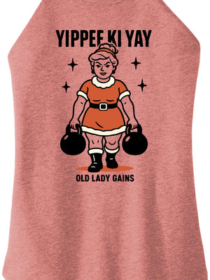 Yippee Ki Yay Women Halter Tank