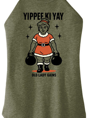 Yippee Ki Yay Women Halter Tank