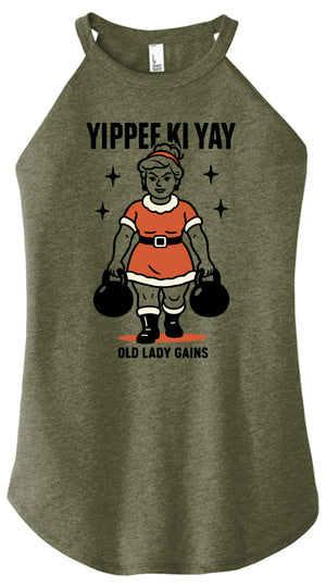Yippee Ki Yay Women Halter Tank