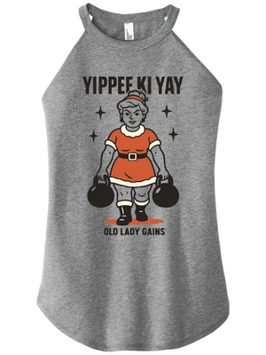 Yippee Ki Yay Women Halter Tank
