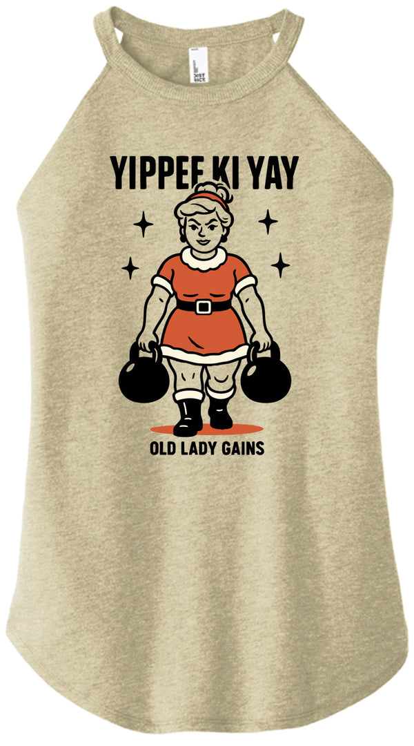 Yippee Ki Yay Women Halter Tank