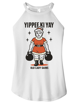 Yippee Ki Yay Women Halter Tank