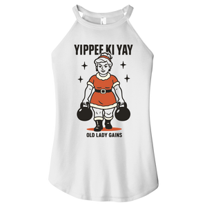 Yippee Ki Yay Women Halter Tank