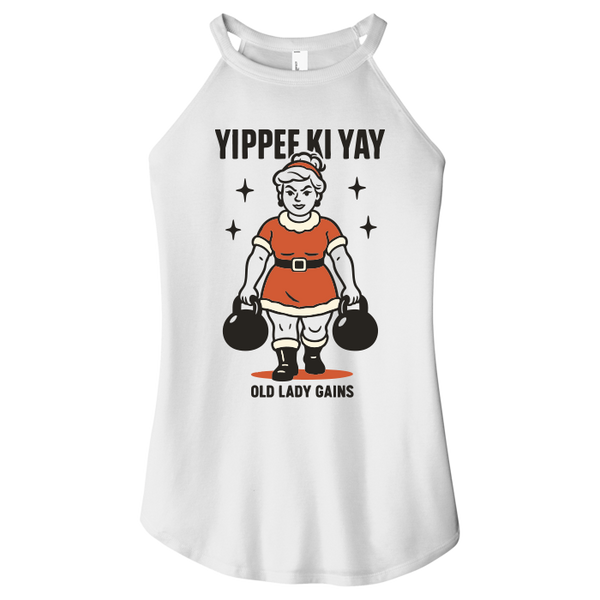 Yippee Ki Yay Women Halter Tank