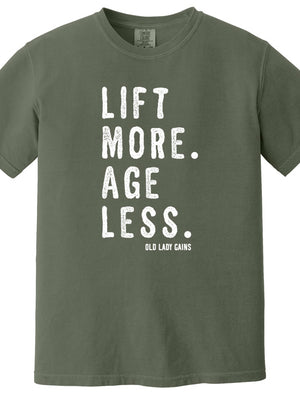 Lift More Age Less 100% Cotton T-Shirt