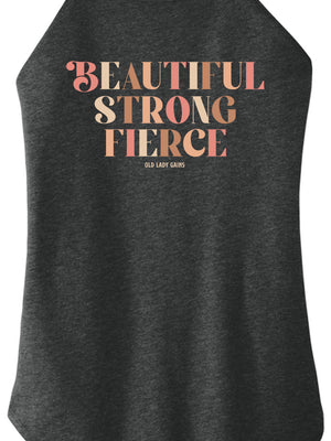 Beautiful Strong Fierce Halter Tank