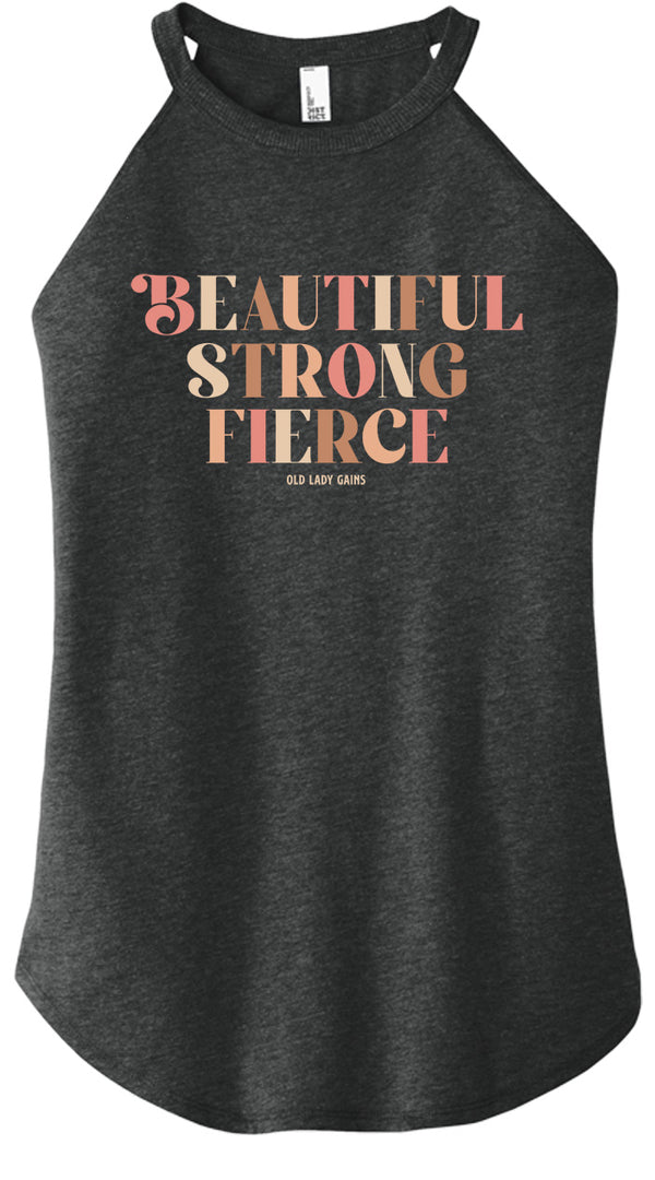 Beautiful Strong Fierce Halter Tank