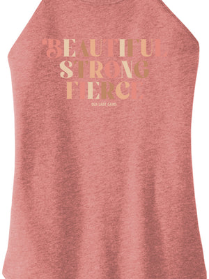 Beautiful Strong Fierce Halter Tank