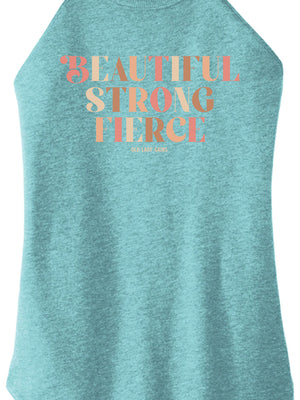 Beautiful Strong Fierce Halter Tank