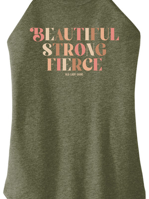 Beautiful Strong Fierce Halter Tank