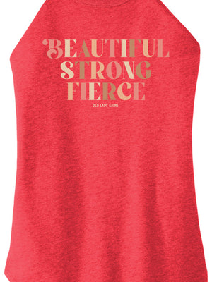 Beautiful Strong Fierce Halter Tank