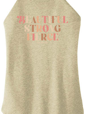 Beautiful Strong Fierce Halter Tank