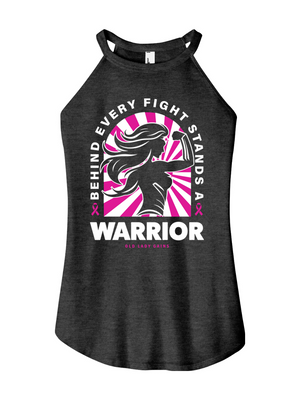 Breast Cancer Warrior Women's Halter Tank