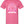 A pink short-sleeve crewneck t-shirt with a graphic on the front featuring a stylized fighter's silhouette in pink and white, with the text 'BEHIND EVERY FIGHT STANDS A WARRIOR' and 'OLD LADY GOATS'.