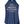 Woman's navy halter tank top reading 