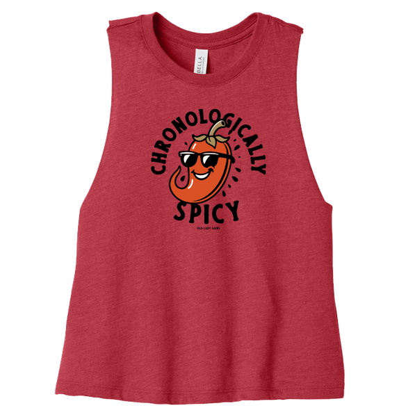 Chronologically Spicy Crop Tank