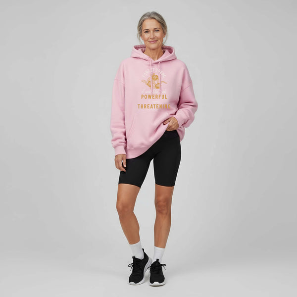 Powerful & Vaguely Threatening Unisex Pullover Hoodie
