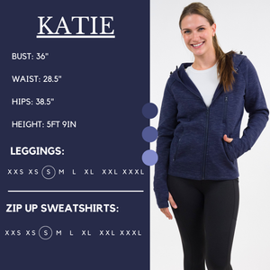 Rest Day Zip Up Sweatshirt | Navy