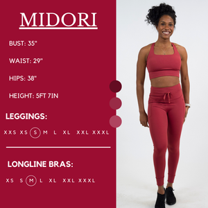 Omni Leggings | Garnet Red