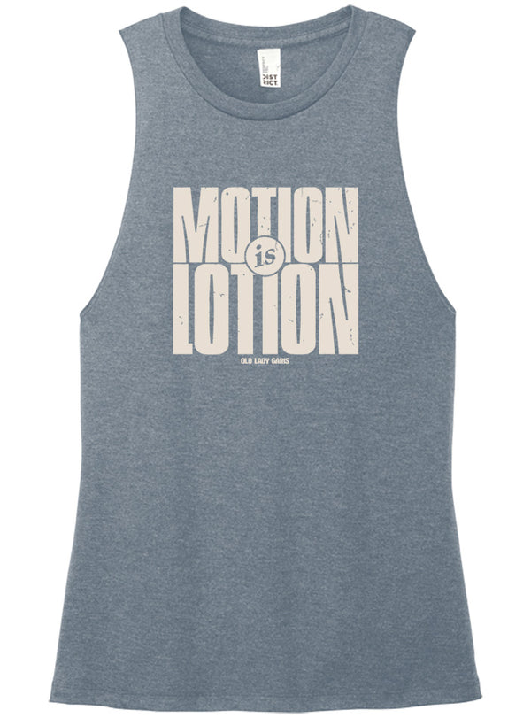 Motion is Lotion Muscle Tank