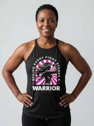 Breast Cancer Warrior Women's Halter Tank