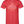 Woman's red t-shirt reading 