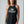 Women over 40 fitness halter tank with “Choose Lifting” slogan black halter workout apparel