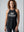 Women over 40 fitness halter tank with “Choose Lifting” slogan black halter workout apparel