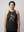 Woman wearing historical Cleopatra weightlifting graphic beautifully printed on soft, heathered charcoal tri-blend fabric with a clean, curved hemline.
