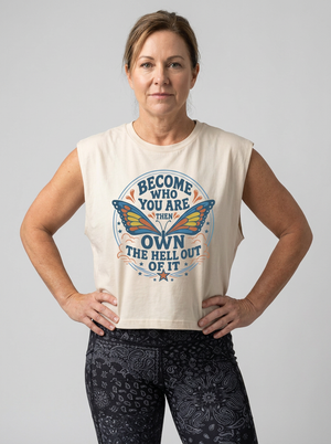 Become Who You Are Women's Muscle Tee