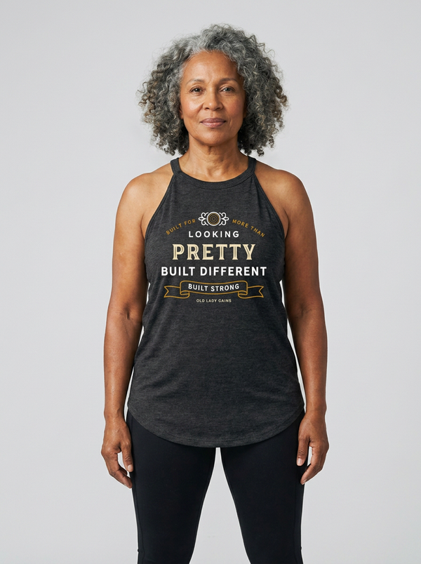 Built Different Women's Halter Tank