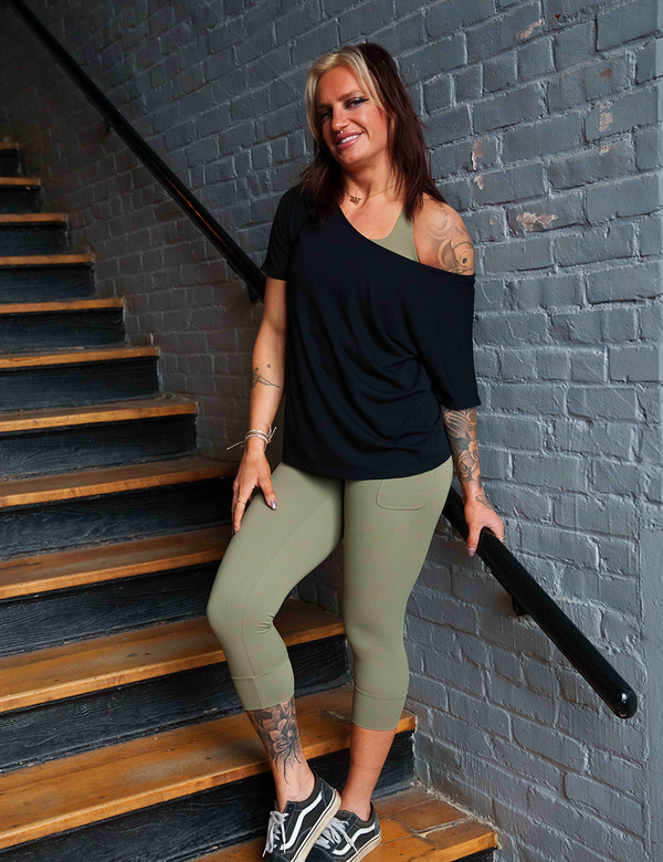 Omni Leggings | Green Tea